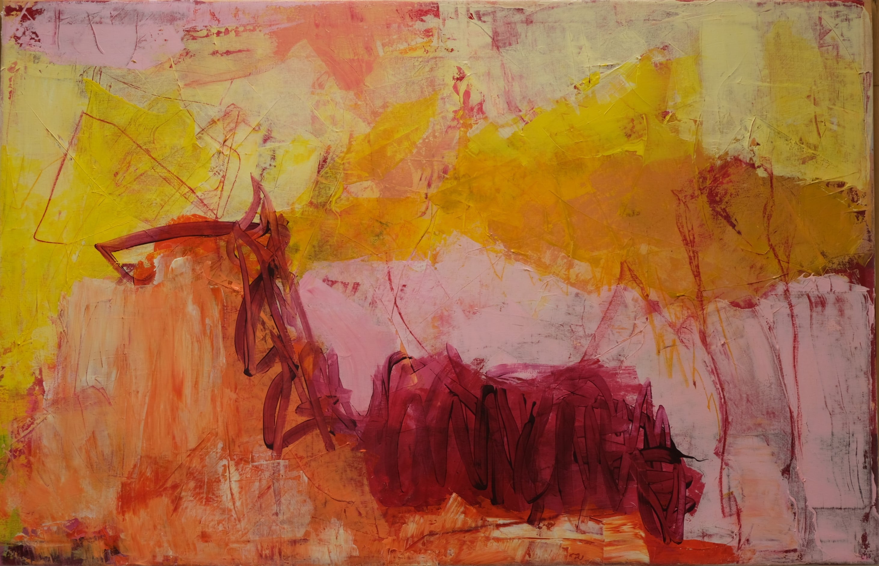 Going out
90 x 140 cm.
Pris: 5.900 kr.
